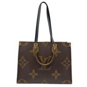 Louis Vuitton Brown Go Giant On the Shoulder Bag Reverse Monogram